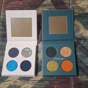 🎃🫐 Dede’s Signature – “Pumpkin Spice” & “Blueberry” Mini Palette Duo